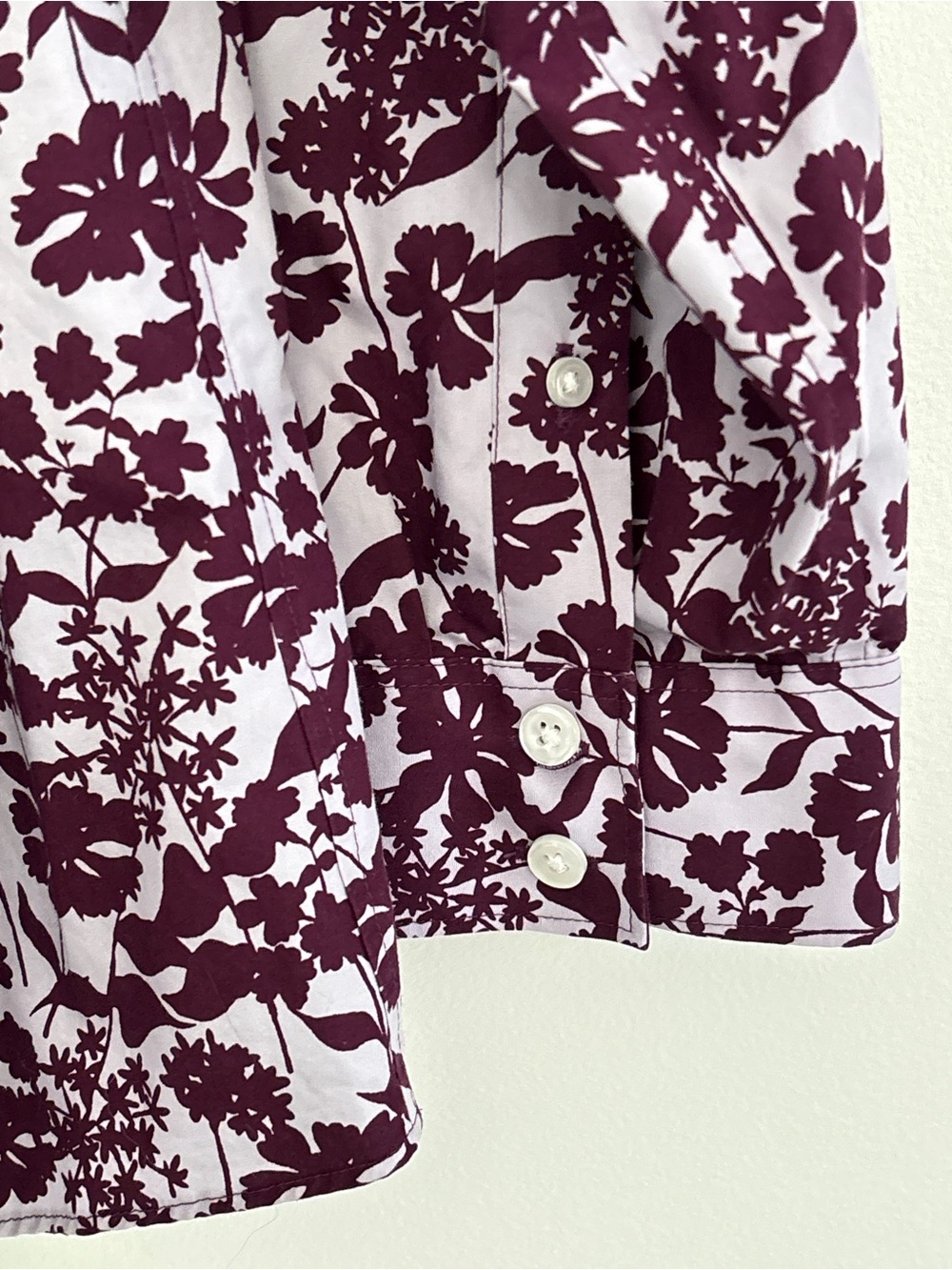 Lands' End Women's No Iron Supima Cotton Long Sleeve Button Up Size Shirt 20W * - Picture 8 of 16